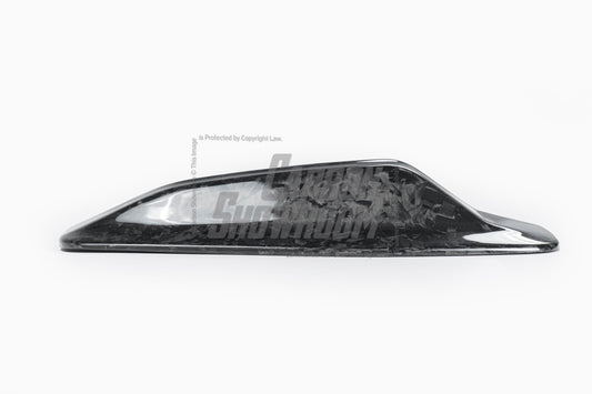 BMW X3 M50i/30i xDrive G45 2025-ON with Aftermarket Parts - OEM Style Antenna Trim Cover Dry Pre-preg Carbon Fiber from Aero Republic