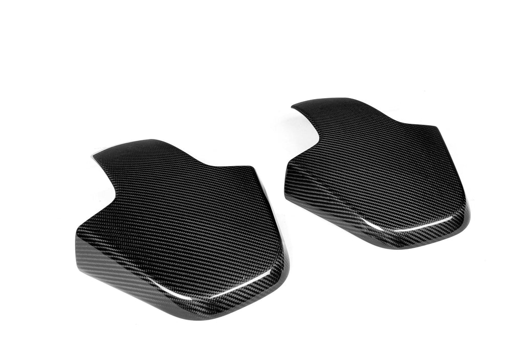 BMW X3M X3MC F97 LCI 2022 2023 2024 & X4M X4MC F98 LCI 2022 2023 2024 with Aftermarket Parts - Seat Backrest Cover Pre-preg Carbon Fiber from Aero Republic