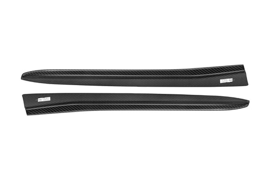 BMW X4M X4MC F98 & X4 G02 (Fits Both Pre-LCI & LCI) 2019-ON with Aftermarket Parts - MP Style Rear Window Side Louvers Spoiler Pre-preg Carbon Fiber from Aero Republic