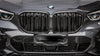 BMW X5 G05 M50i x/s Drive 40i Pre-LCI 2019 2020 2021 2022 2023 with Aftermarket Parts - Dual Slat Front Kidney Grill Pre-preg Carbon Fiber from Aero Republic