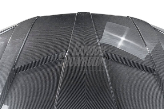 BMW X5 G05 & X5M X5MC F95 (Fits Both Pre-LCI & LCI) 2020-ON & X6 G06 & X6M X6MC F96 (Fits Both Pre-LCI &  LCI) 2020-ON with Aftermarket Parts - LD Style Hood Dry Pre-preg Carbon Fiber from Aero Republic