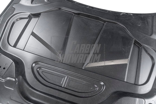 BMW X5 G05 & X5M X5MC F95 (Fits Both Pre-LCI & LCI) 2020-ON & X6 G06 & X6M X6MC F96 (Fits Both Pre-LCI &  LCI) 2020-ON with Aftermarket Parts - LD Style Hood Dry Pre-preg Carbon Fiber from Aero Republic