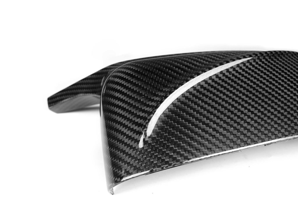 BMW X5 G05 & X6 G06 s/x Drive40/e M60 (Fits Both Pre-LCI & LCI) 2020 2021 2022 2023 2024 with Aftermarket Parts - XM Style Replacement Mirror Caps Pre-preg Carbon Fiber from Aero Republic