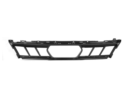 BMW X5 M60i s/x Drive 40i xDrive 50e G05 LCI 2024-ON with Aftermarket Parts - OE Style Front Bumper Center Intake Vent Valences Trim Carbon Fiber from Aero Republic