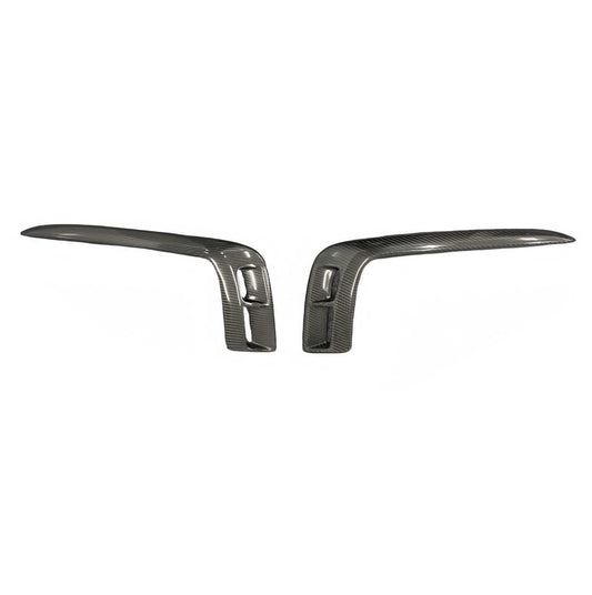 Bentley Bentayga V8 W12 2016 2017 2018 2019 2020 with Aftermarket Parts - Flying B Fender Vent Garnish Replacement (Pair) Pre-preg Carbon Fiber from Aero Republic