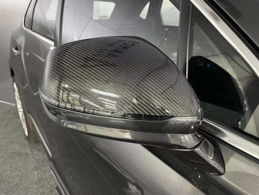 Bentley Bentayga V8 W12 2016 2017 2018 2019 2020 with Aftermarket Parts - Mirror Cap Vacuumed Carbon Fiber from Aero Republic
