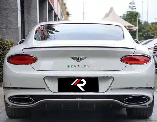 Bentley Continental GT 2020 2021 2022 2023 2024 with Aftermarket Parts - Rear Diffuser Carbon Fiber from Aero Republic