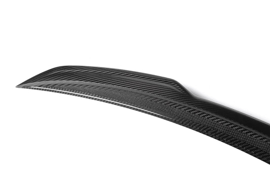 Mercedes Benz CLA45/S CLA35 AMG CLA250 C118 2020 2021 2022 2023 2024 with Aftermarket Parts - X Style Rear Lip Spoiler Pre-preg Carbon Fiber from Aero Republic