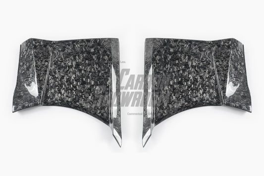 Aero Republic Carbon Fiber Front Fender Replacement E Style 2020 2021 2022 Toyota Supra A90 A91 - Performance SpeedShop