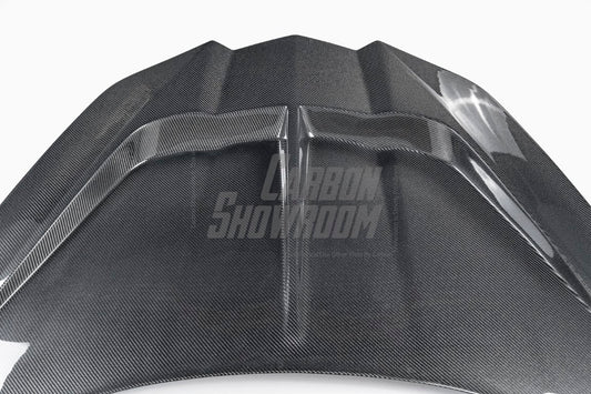 Aero Republic Carbon Fiber Hood Bonnet ST Style for Corvette C8 2020-ON - Performance SpeedShop