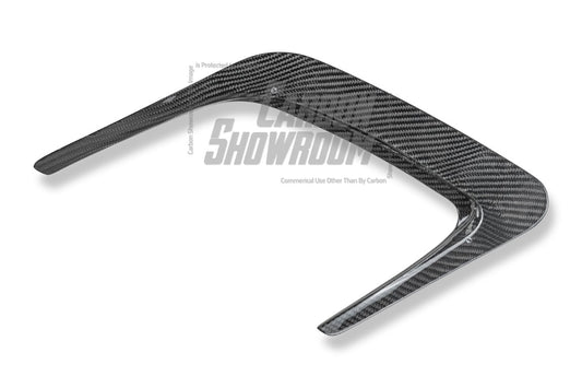 Aero Republic Carbon Fiber Rear Bumper Canards for Mercedes Benz 2015-21 W205 C300 C43 C63 C63S AMG Sedan 4 Door