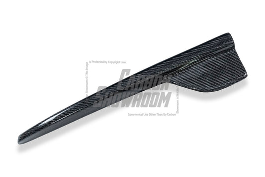 Aero Republic Carbon Fiber Rear Diffuser Side Valences Canards Trim for W205 C300 C43 C63 AMG Sedan 4 Door