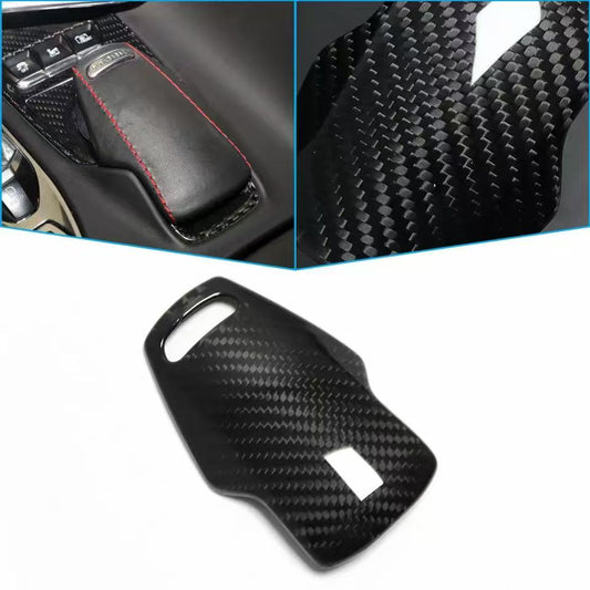 Chevrolet C8 Corvette Base 2020 2021 2022 2023 2024 2025 & C8 Corvette Z06 2023 2024 2025 & C8 Corvette E-Ray 2024 2025 with Aftermarket Parts - Interior Center Console Wheel Control Cover Overlay Dry Pre-preg Carbon Fiber from Aero Republic