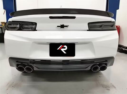 Chevrolet Camaro 6th Gen Z/28 2SS 1SS 3LT 2LT 1LT 2LS 1LS 2015 2016 2017 2018 2019 2020 2021 2022 2023 2024 & Camaro 6th Gen ZL1 2017 2018 2019 2020 2021 2022 2023 2024 with Aftermarket Parts - Rear Spoiler Carbon Fiber from Aero Republic
