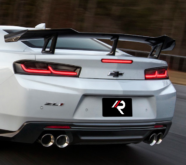 Chevrolet Camaro 6th Gen Z/28 2SS 1SS 3LT 2LT 1LT 2LS 1LS 2015 2016 2017 2018 2019 2020 2021 2022 2023 2024 & Camaro 6th Gen ZL1 2017 2018 2019 2020 2021 2022 2023 2024 with Aftermarket Parts - Rear Wing Carbon Fiber from Aero Republic