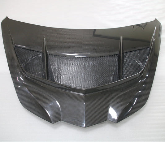 Chevrolet Corvette C8 Base E-Ray Z06 2020-ON with Aftermarket Parts - ZR1 V2 Style Hood Dry Pre-preg Carbon Fiber from Aero Republic