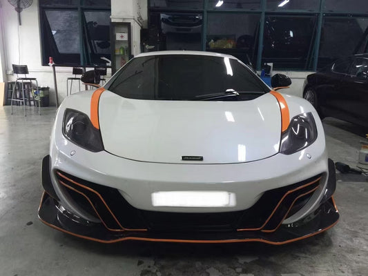 McLaren MP4-12C 2012 2013 2014 with Aftermarket Parts - DMC Style Full Body Kit Carbon Fiber from Aero Republic