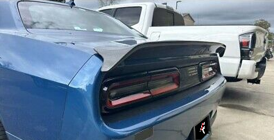 Dodge Challenger Hellcat Redeye T/A Scat Pack 392 SRT R/T SXT SE 2008 2009 2010 2011 2012 2013 2014 2015 2016 2017 2018 2019 2020 2021 2022 2023 with Aftermarket Parts - Red Eye Style Rear Spoiler Carbon Fiber from Aero Republic