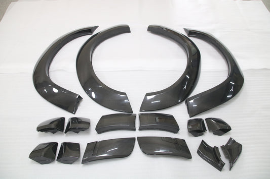 Upgrade Your Dodge Challenger Hellcat T/A Scat Pack 392 SRT R/T SXT SE 2008 2009 2010 2011 2012 2013 2014 2015 2016 2017 2018 2019 2020 2021 2022 2023 with Aftermarket Parts - OEM Widebody Style Wheel Arches Carbon Fiber from Aero Republic