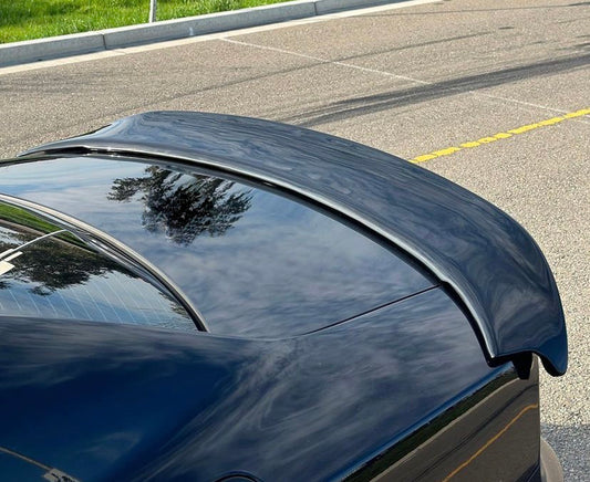 Dodge Charger & 2015 Scat Pack & 2016 Scat Pack, Hellcat & 2017 R/T, Daytona, Scat Pack, Hellcat & 2018 GT, R/T, Daytona, Scat Pack, Hellcat & 2019 GT, R/T, Scat Pack, Hellcat & 2020 GT, R/T, Scat Pack, Hellcat & 2021 GT, R/T, Scat Pack & 2022 GT, R/T, Scat Pack Non-widebody & 2023 GT, R/T, Scat Pack Non-widebody with Aftermarket Parts - Red Eye Style Rear Spoiler Carbon Fiber from Aero Republic
