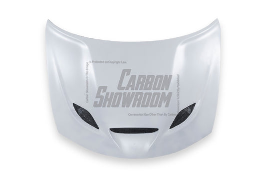 Dodge Charger 2015 2016 2017 2018 2019 2020 2021 2022 2023 with Aftermarket Parts - V1 Hood Carbon Fiber / FRP from Aero Republic