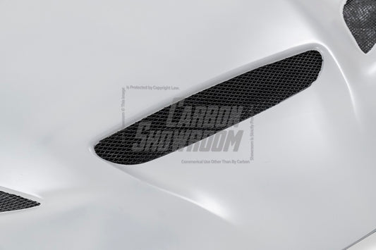 Dodge Charger 2015 2016 2017 2018 2019 2020 2021 2022 2023 with Aftermarket Parts - V1 Hood Carbon Fiber / FRP from Aero Republic
