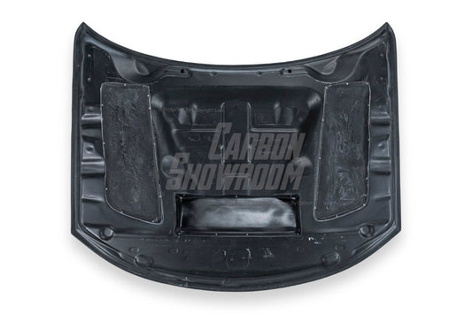 Dodge Charger 2015 2016 2017 2018 2019 2020 2021 2022 2023 with Aftermarket Parts - V2 Hood Carbon Fiber / FRP from Aero Republic