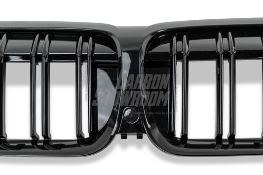 BMW 3 Series M340 330 320 G20 G21 Pre-LCI 2019 2020 2021 2022 with Aftermarket Parts - Dual Slat Front Kidney Grill ABS from Aero Republic