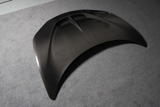 Ferrari 458 Italia Spider 2010 2011 2012 2013 2014 2015 with Aftermarket Parts - Speciale Style Hood Dry Pre-preg Carbon Fiber from Aero Republic