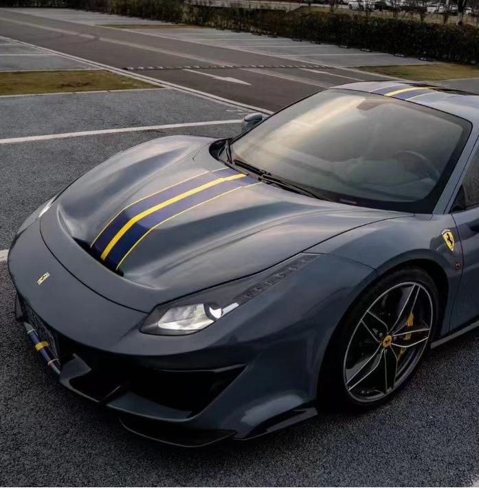 Ferrari 488 GTB 2016-2020 Aftermarket Parts Aero Republic Full Body Kit ...