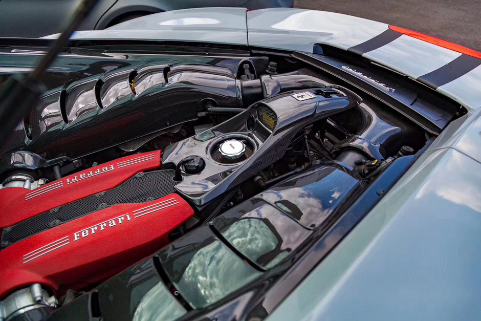 Ferrari 488 GTB & Spider Aftermarket Parts Aero Republic Engine Bay ...