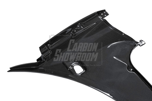 Ferrari 488 GTB & Spider 2016 2017 2018 2019 2020 with Aftermarket Parts - OEM 1:1 Style Replacement Front Trunk Rear Panels Dry Pre-preg Carbon Fiber from Aero Republic