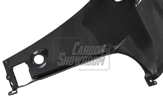 Ferrari 488 GTB & Spider 2016 2017 2018 2019 2020 with Aftermarket Parts - OEM 1:1 Style Replacement Front Trunk Rear Panels Dry Pre-preg Carbon Fiber from Aero Republic