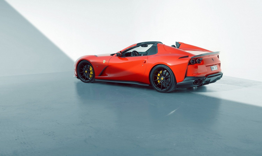 Ferrari 812 GTS 2021 2022 2023 with Aftermarket Parts - Rear Spoiler Carbon Fiber / FRP from Aero Republic