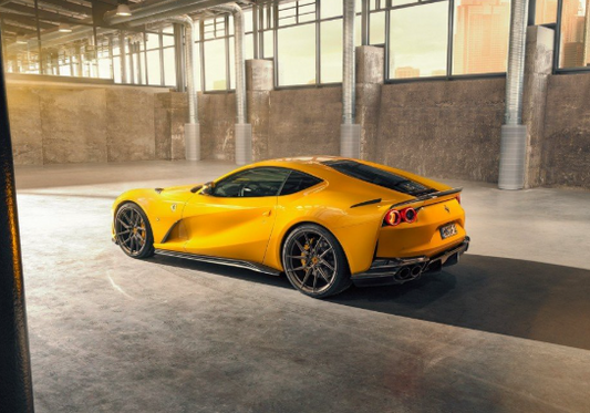 Ferrari 812 Superfast 2018 2019 2020 with Aftermarket Parts - Rear Spoiler Carbon Fiber / FRP from Aero Republic