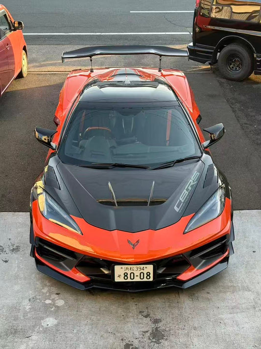 Chevrolet C8 Corvette Base 2020-ON with Aftermarket Parts - Front Fenders Carbon Fiber from Aero Republic