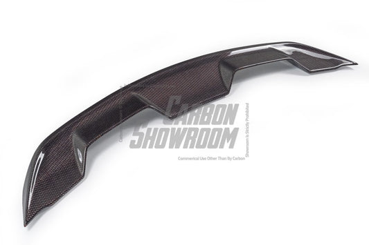 Ford Mustang Ecoboost V6 GT March1 Bullitt S550.1 S550.2 2015 2016 2017 2018 2019 2020 2021 2022 2023 with Aftermarket Parts - GT350 Style Rear Spoiler Carbon Fiber from Aero Republic