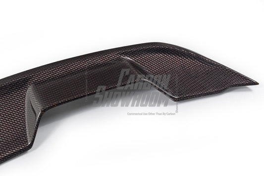 Ford Mustang Ecoboost V6 GT March1 Bullitt S550.1 S550.2 2015 2016 2017 2018 2019 2020 2021 2022 2023 with Aftermarket Parts - GT350 Style Rear Spoiler Carbon Fiber from Aero Republic