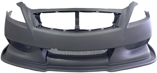 Infiniti G37 G37x IPL Anniversary Journey Sport X Base 2008 2009 2010 2011 2012 2013 & Q60 Journey Sport S Base 2014 2015 with Aftermarket Parts - Front Bumper Carbon Fiber from Aero Republic