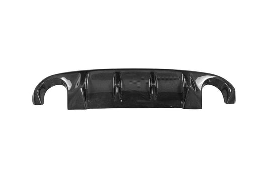 Infiniti Q50 Red Sport 400 Luxe Sensory Signature Premium Pure 2014 2015 2016 2017 with Aftermarket Parts - Japanese Version (Lower Layer) Rear Diffuser Carbon Fiber from Aero Republic