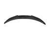 Infiniti Q60 Red Sport 400 Premium Luxe Sport Pure 2017 2018 2019 2020 2021 2022 with Aftermarket Parts - PSM Style Rear Lip Spoiler Pre-preg Carbon Fiber from Aero Republic