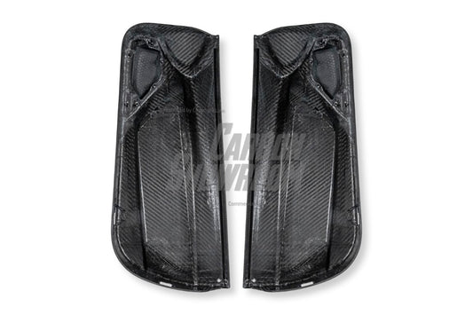 Lamborghini Aventador Base LP700 LP720 S LP740 SV LP750 Ultimate LP780 SVJ LP770 2012 2013 2014 2015 2016 2017 2018 2019 2020 2021 2022 2023 with Aftermarket Parts - Interior Door Card Panel & Speaker Cover Carbon Fiber from Aero Republic