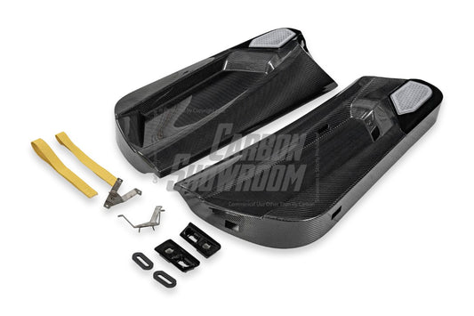 Lamborghini Aventador Base LP700 LP720 S LP740 SV LP750 Ultimate LP780 SVJ LP770 2012 2013 2014 2015 2016 2017 2018 2019 2020 2021 2022 2023 with Aftermarket Parts - Interior Door Card Panel & Speaker Cover Carbon Fiber from Aero Republic