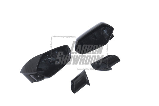 Lamborghini Aventador LP700 LP720 LP750 SVJ SV with Aftermarket Parts - OEM Upgrade Mirror Caps Pre-preg Carbon Fiber from Aero Republic