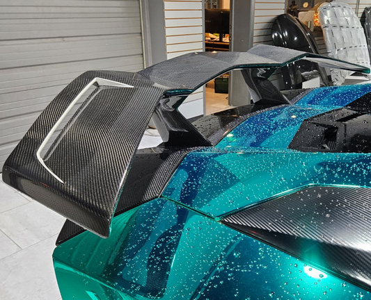 Lamborghini Aventador Base LP700 LP720 S LP740 LP750 Ultimate LP780 2012 2013 2014 2015 2016 2017 2018 2019 2020 2021 2022 2023 with Aftermarket Parts - Rear Wing Carbon Fiber / FRP&nbsp;from Aero Republic