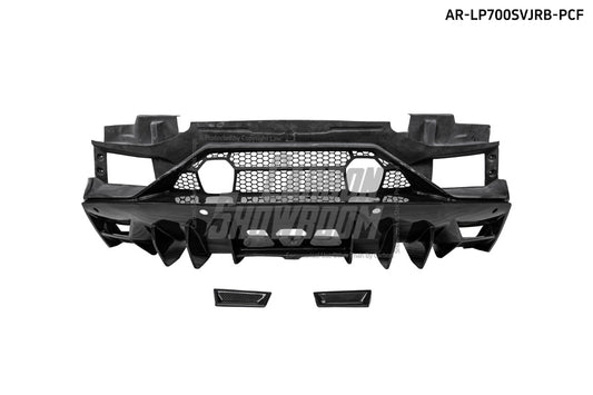 Aero Republic Lamborghini Aventador LP700 Upgrade SVJ Rear Bumper - Performance SpeedShop