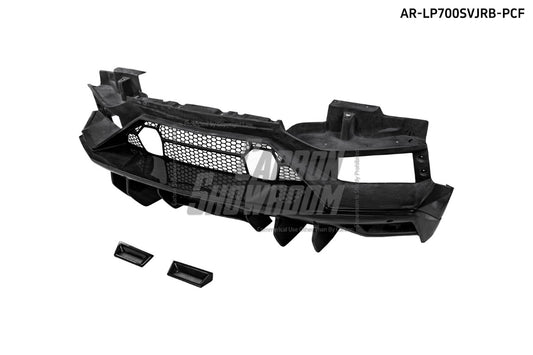 Aero Republic Lamborghini Aventador LP700 Upgrade SVJ Rear Bumper - Performance SpeedShop