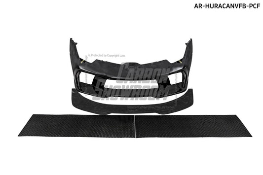 Aero Republic VRS Style Carbon Fiber Front Bumper For Lamborghini Huracan LP580 LP610 - Performance SpeedShop