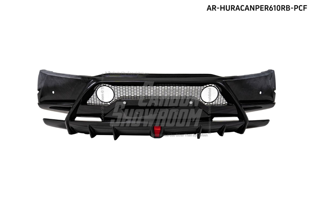 Aero Republic Performante Style Carbon Rear Bumper For Lamborghini Huracan LP580 LP610