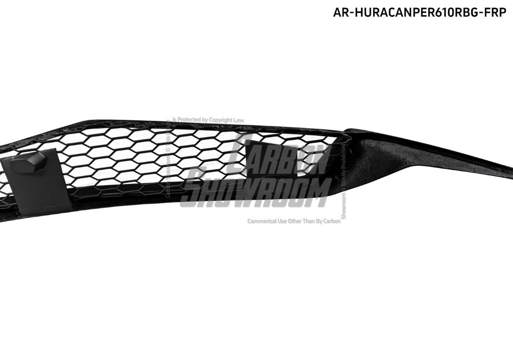 Lamborghini Huracan LP580 LP610 2015 2016 2017 with Aftermarket Parts - LP580 or Perfomante & LP610 Style Rear Upper Grill FRP from Aero Republic